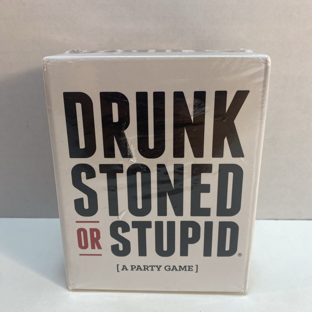 Drunk Stoned Or Stupid A Party Game 250 Card DSS Games 4+ Players 17+ NEW